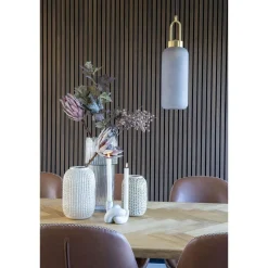 Maljakko House Nordic Vase, ø16x25.5cm, keramiikka, beige