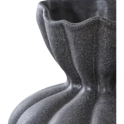 Maljakko House Nordic Vase, ø17.2x19.4cm, keramiikka, musta