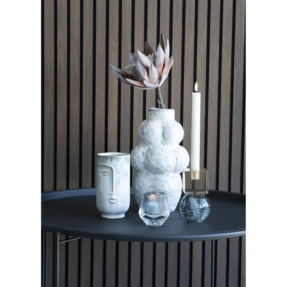 Maljakko House Nordic Vase, ø9x17cm, keramiikka, sininen