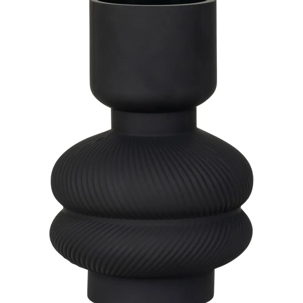 Maljakko House Nordic Vase, ø15x22cm, musta lasi