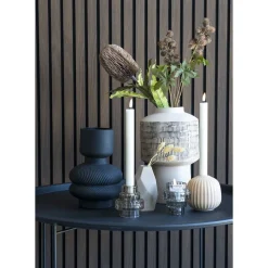 Maljakko House Nordic Vase, ø15x22cm, musta lasi