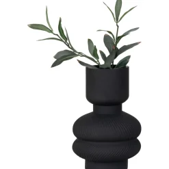 Maljakko House Nordic Vase, ø15x22cm, musta lasi
