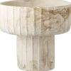 Maljakko House Nordic Vase, ø20.5x18.5cm, ruskea/beige sementti
