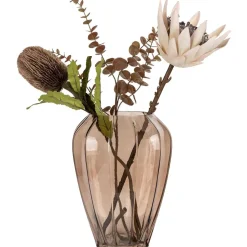Maljakko House Nordic Vase, ø22x29cm, ruskea lasi