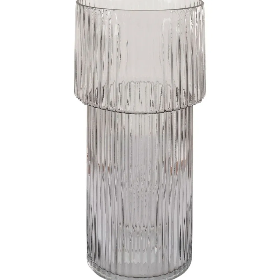 Maljakko House Nordic Vase, ø17.5x40cm, suupuhallettu lasi, kirkas