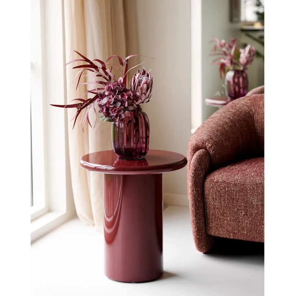 Maljakko House Nordic Vase, ø17x21cm, suupuhallettu lasi, punainen