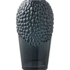 Maljakko House Nordic Vase, ø14x25cm, tummanharmaa lasi