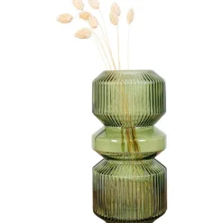 Maljakko House Nordic Vase, ø12x25cm, vihreä lasi