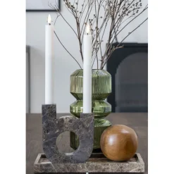 Maljakko House Nordic Vase, ø12x25cm, vihreä lasi