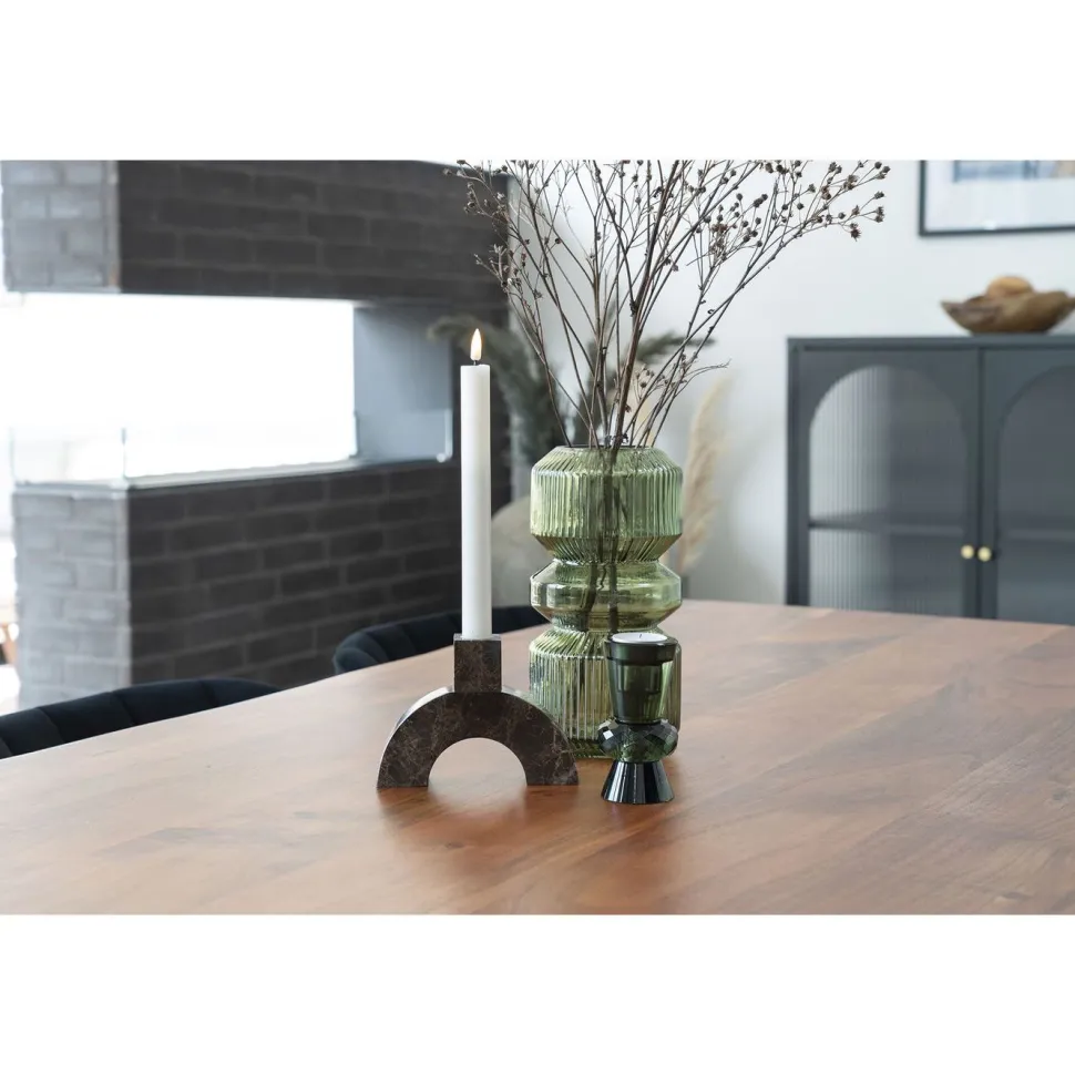 Maljakko House Nordic Vase, ø12x25cm, vihreä lasi