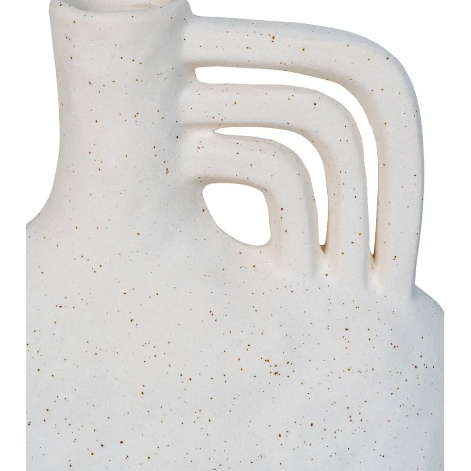 Maljakko House Nordic Vase, 18.5x8x19.5cm, keramiikka, beige