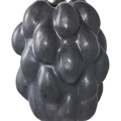 Maljakko House Nordic Vase, 14x15x19cm, keramiikka, musta