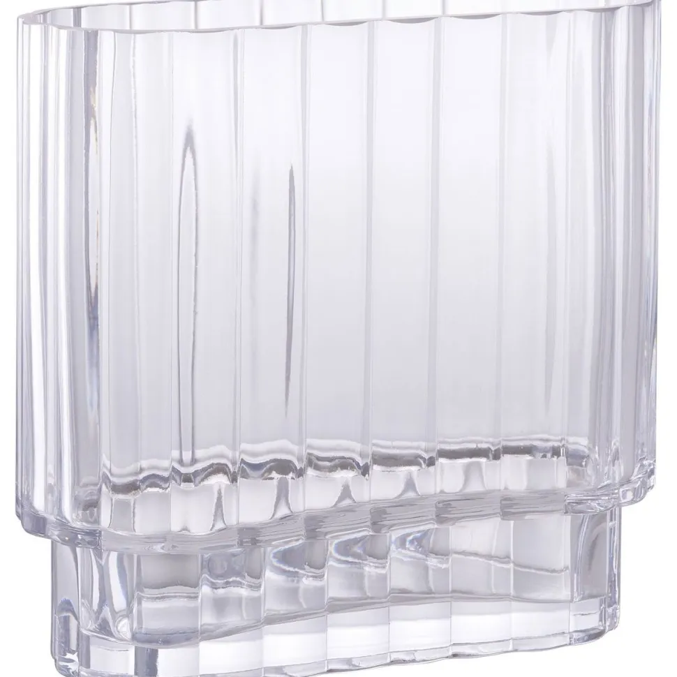Maljakko House Nordic Vase, 20x9x19.5cm, kirkas lasi