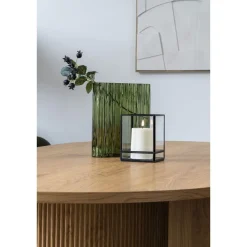 Maljakko House Nordic Vase, 21x12x26.5cm, vihreä lasi
