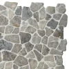 Marmorimosaiikki Qualitystone Mosaic Light Grey Interlock, verkolla, vapaa mitta