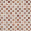 Marmorimosaiikki Qualitystone Square Terra-White, verkolla, 20 x 20 mm