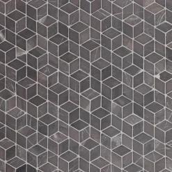 Marmorimosaiikki Qualitystone Dimention Gray, verkolla, 300 x 300 mm