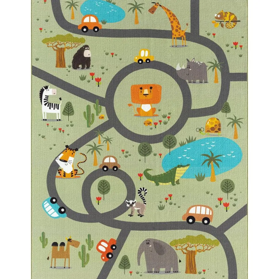 Matto Benina Play Animals, eri kokoja ja värejä