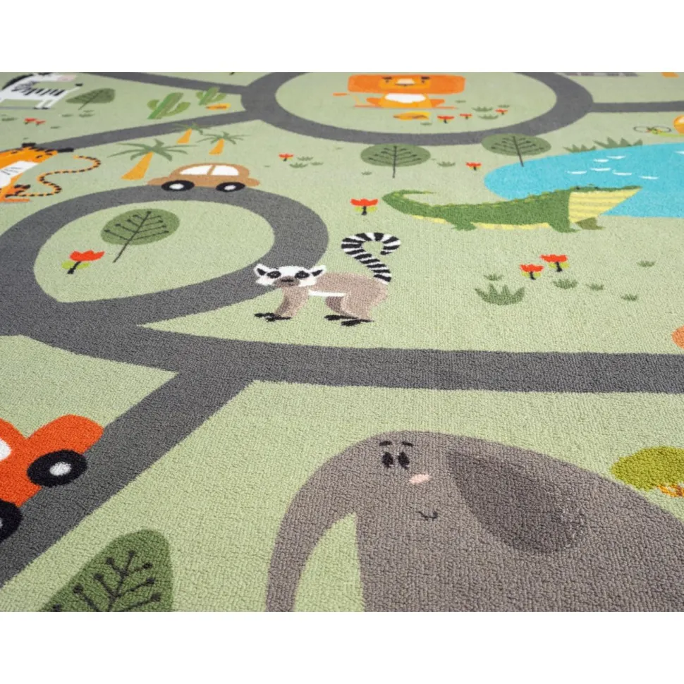 Matto Benina Play Animals, eri kokoja ja värejä