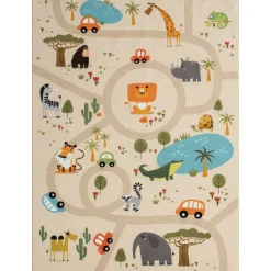 Matto Benina Play Animals, eri kokoja ja värejä