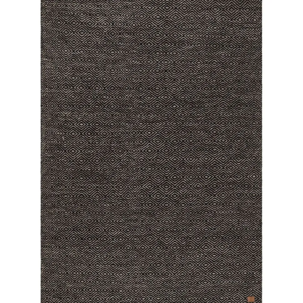 Matto Benina Gåsöga, 140x200cm, ruskea