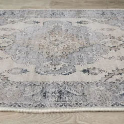 Matto Linento Woopamuk179, 160x230cm, beige/sininen