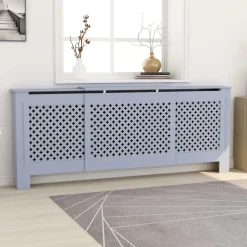 Mdf lämpöpatterin suoja harmaa 205 cm