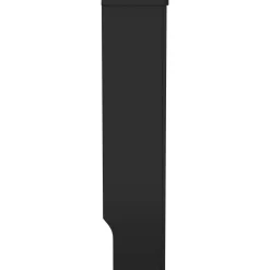 Mdf lämpöpatterin suoja musta 78cm
