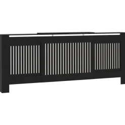 Mdf lämpöpatterin suoja musta 205cm