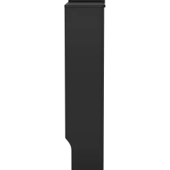 Mdf lämpöpatterin suoja musta 205cm