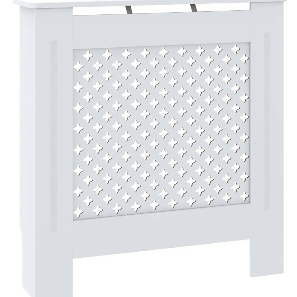 Mdf lämpöpatterin suoja valkoinen 78 cm