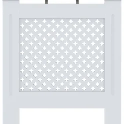Mdf lämpöpatterin suoja valkoinen 78 cm