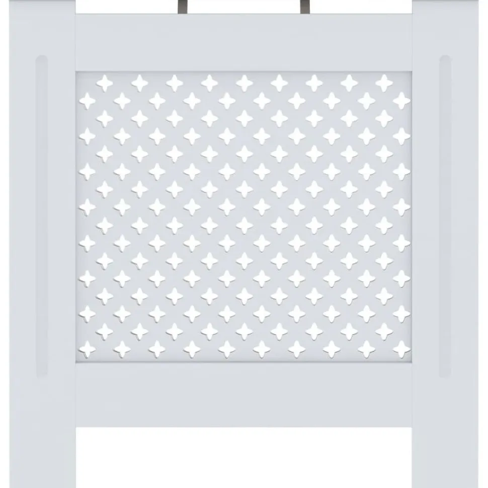 Mdf lämpöpatterin suoja valkoinen 78 cm