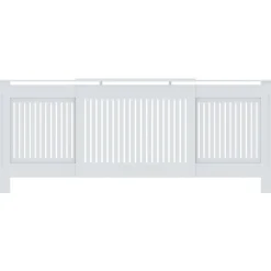Mdf lämpöpatterin suoja valkoinen 205cm