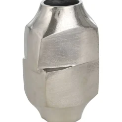 Metallivaasi Eglo Living Abucay, 22.5cm, nikkeli