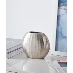 Metallivaasi Eglo Living Abucay, 13cm, nikkeli
