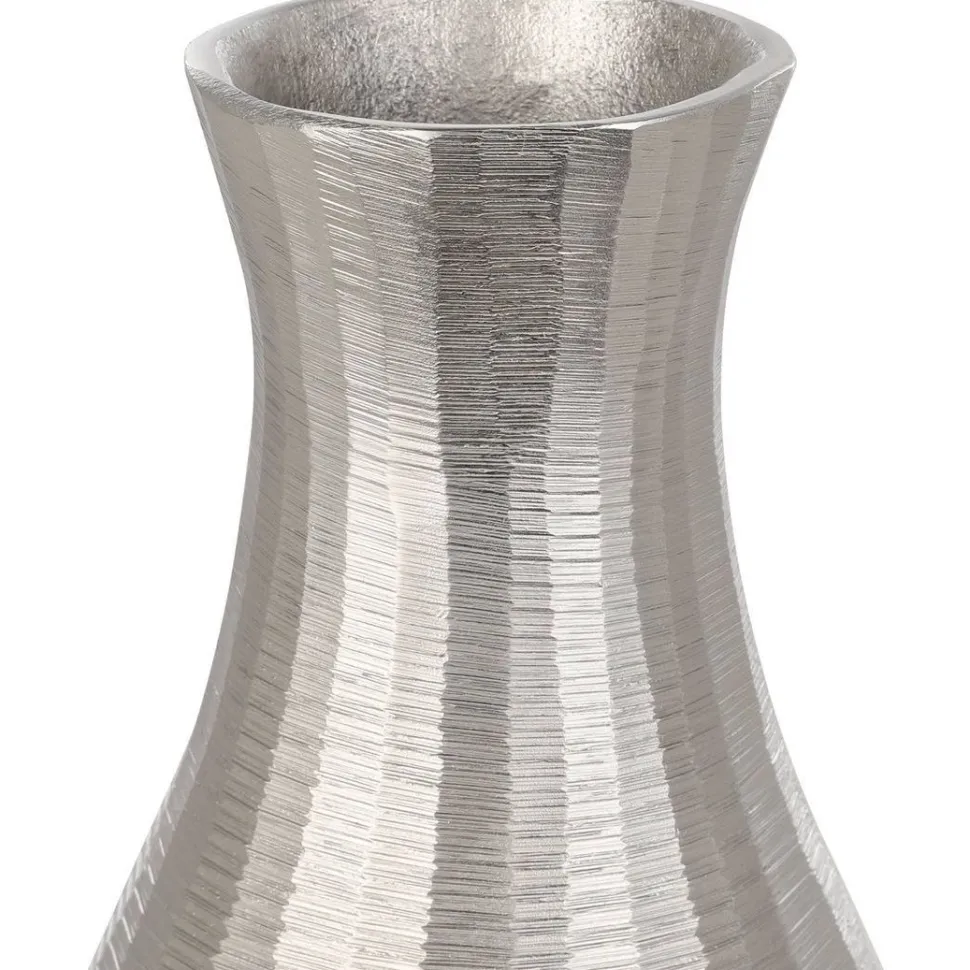 Metallivaasi Eglo Living Abucay, 23 cm, nikkeli