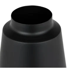 Metallivaasi Eglo Living Labason, 12x16.5cm, musta