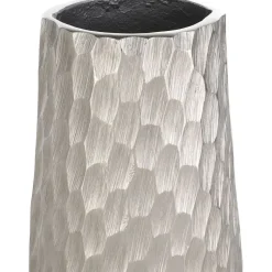 Metallivaasi Eglo Living Nilgaut, 40.5cm, nikkeli