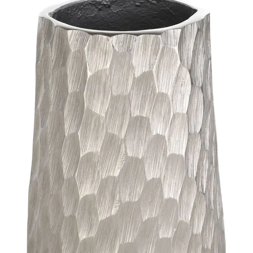 Metallivaasi Eglo Living Nilgaut, 40.5cm, nikkeli