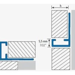 Monitoimilista Euroshrink 230a, 12mm x 2.5m, mattahopea