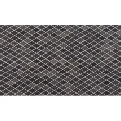 Mosaiikkilaatta Qualitystone Diamond Mini Grey, 35x55mm