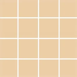 Mosaiikkilaatta Pukkila Color Kalahari Beige, himmeä, sileä, 47x47mm