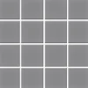 Mosaiikkilaatta Pukkila Color Lead Grey, himmeä, sileä, 47x47mm