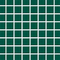 Mosaiikkilaatta Pukkila Color Victorian Green, himmeä, sileä, 22x22mm