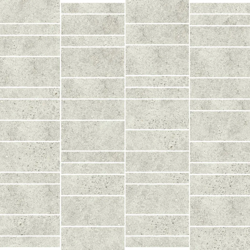 Mosaiikkilaatta Pukkila Deep Sugar Mattoncino himmeä sileä 50x75mm