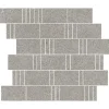 Mosaiikkilaatta Pukkila Landstone Grey Pave himmeä sileä 298x298 mm