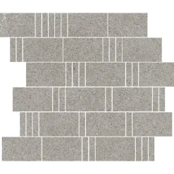 Mosaiikkilaatta Pukkila Landstone Grey Pave himmeä sileä 298x298 mm