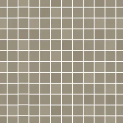 Mosaiikkilaatta Pukkila Mosaico Porcelanico Grey himmeä sileä 25x25 mm