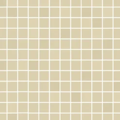 Mosaiikkilaatta Pukkila Mosaico Porcelanico Pearl himmeä sileä 25x25 mm